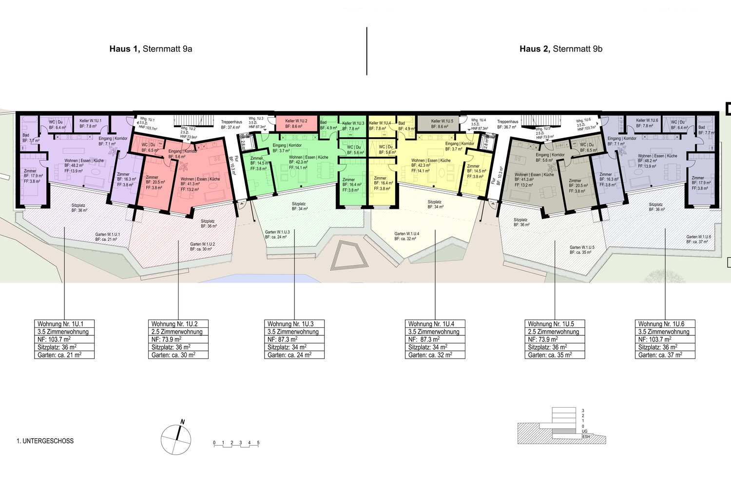 Projektpräsentation * Neue Gartenwohnung Sternmatt - Bild 2