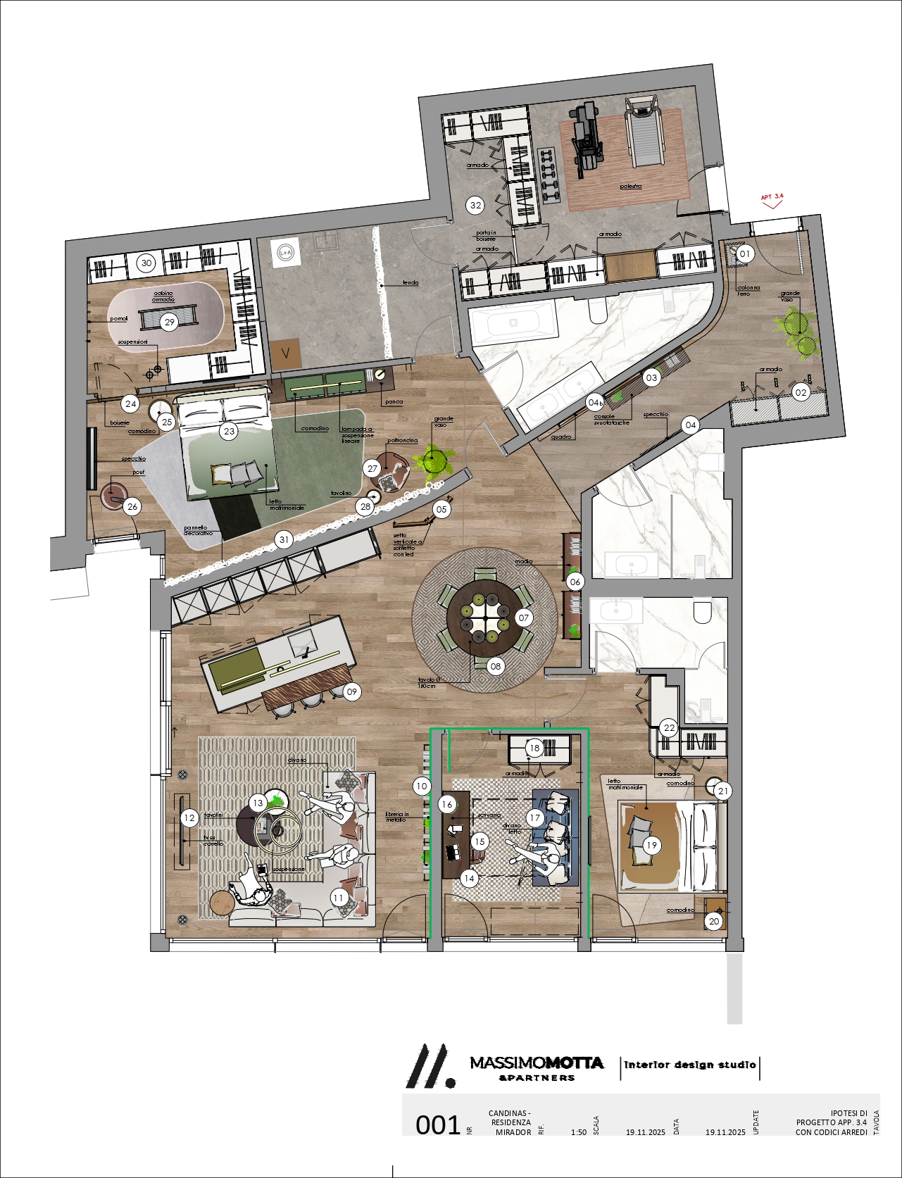 Appartamento di lusso vista lago - Bild 11