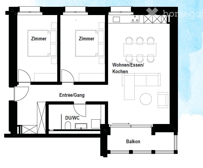 3.5-Zimmer-Neubauwohnung in Davos Wolfgang (Erstwohnsitz) an ruhiger Lage - Bild 5