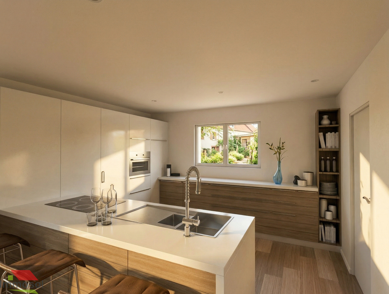 Nouvelle promotion à Thierrens - Villas familiales 5.5p avec jardin - Immosol | Thierrens | Perpective