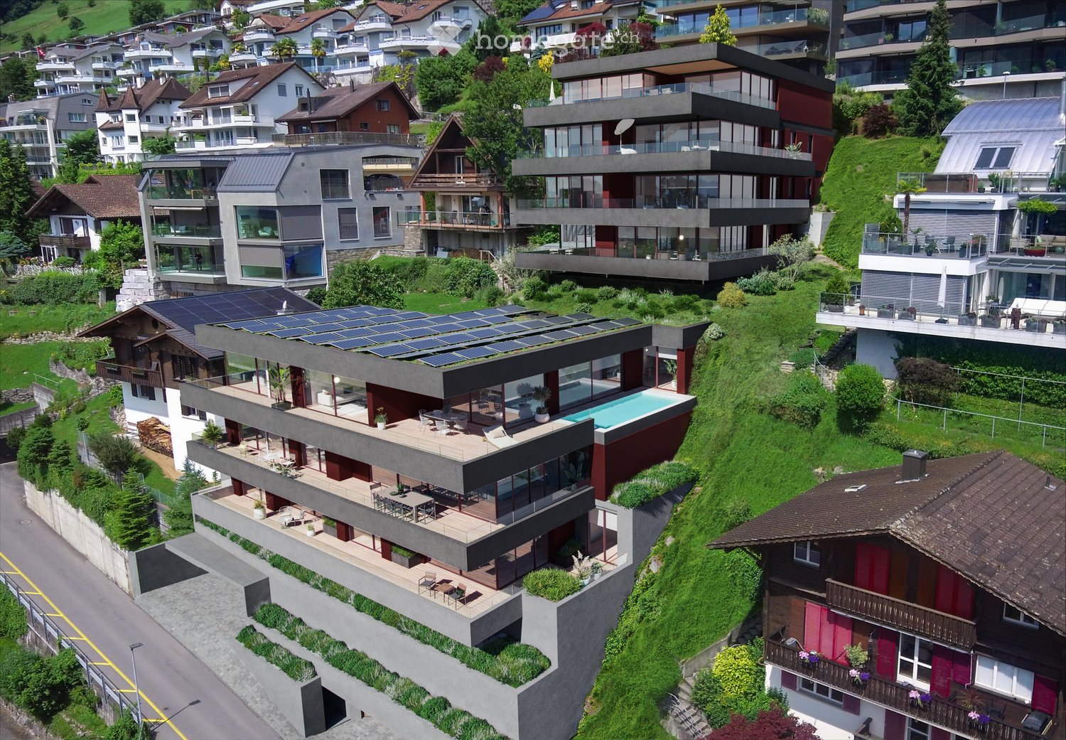 3.5 und 4.5 Zimmer Terrassenwohnungen in Ennetbürgen - Bild 1