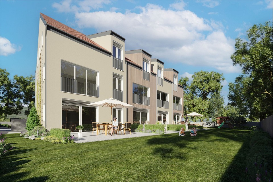 4 moderne Reiheneinfamilienhäuser im Neubau  attraktiv, ruhig und zahlbar - Bild 2