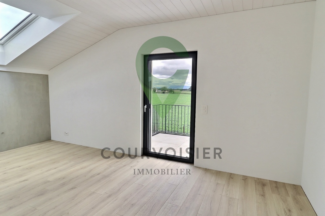 Magnifique villa jumelle neuve avec panorama sur la chaîne des Alpes - Bild 6