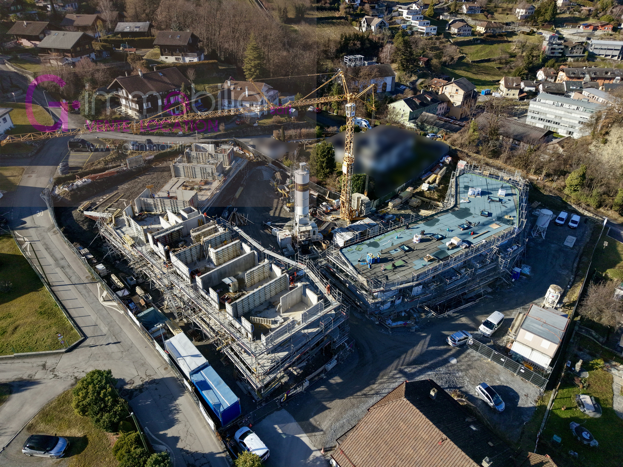 Projet unique sur les hauteurs de Monthey, dans un quartier de villas - Bild 4