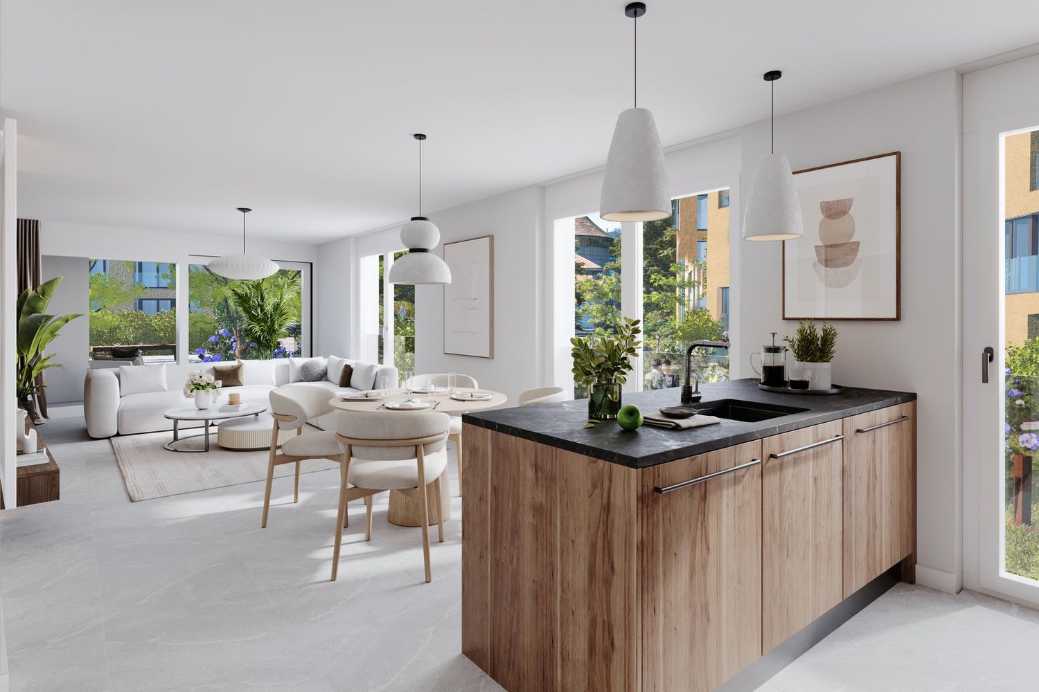 Appartement de 2.5 pièces avec loggia - Le Landeron -  Bild 8