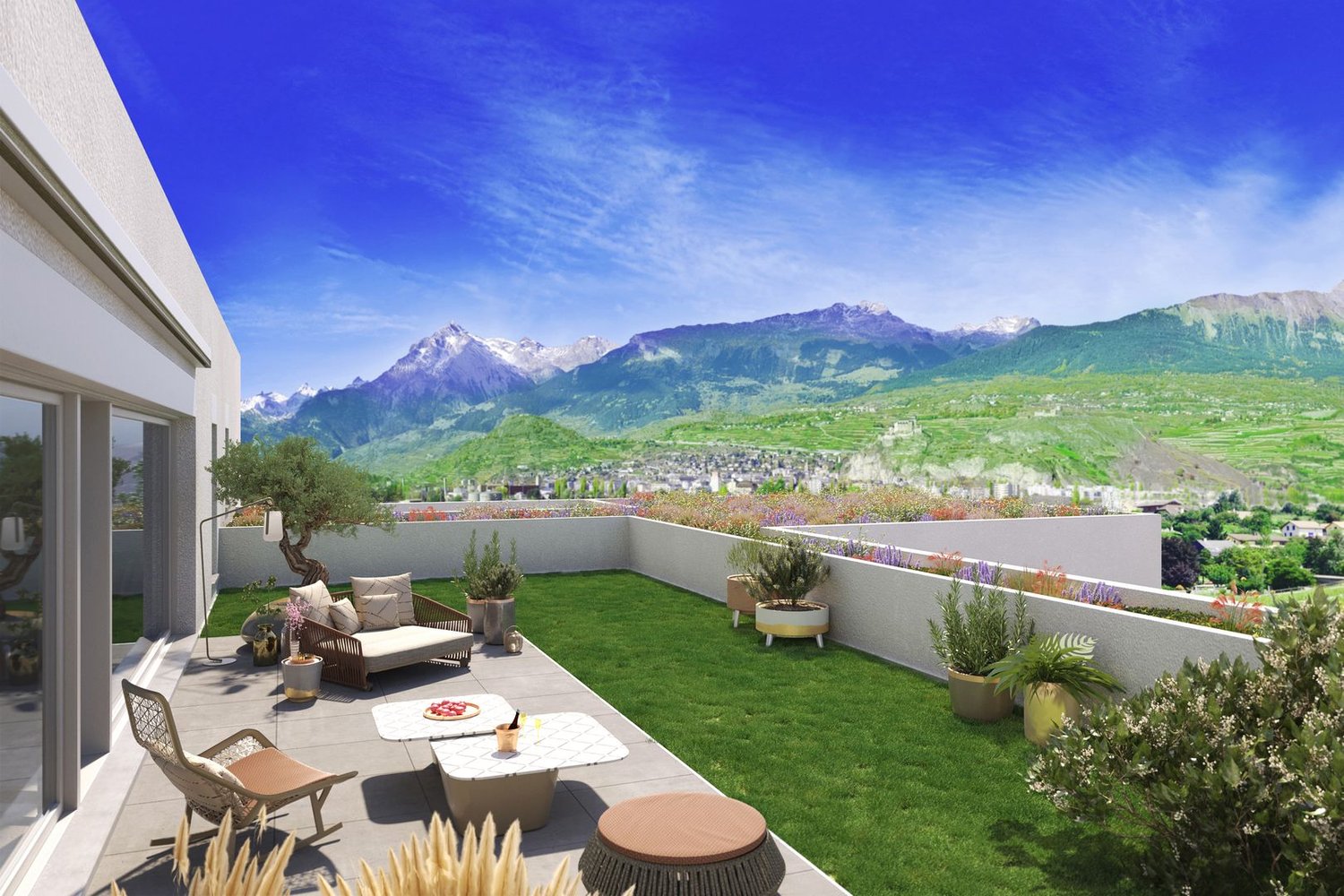 Appartements de standing en terrasseRésidence Maragnena - Lot 32 - Bild 1