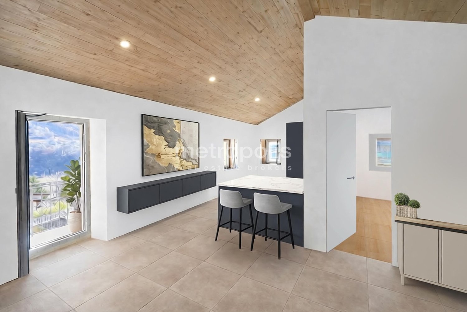 3.5 LOCALI DI CHARME RINNOVATO ALL'ULTIMO PIANO AD AROGNO -  Bild 3