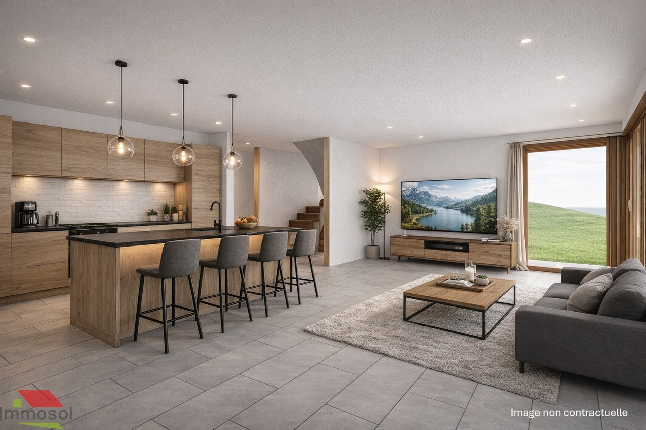 Ballaigues Villa Jumelle 5.5 pièces avec Belle Vue - Ballaigues | Maison Jumelle | Immosol