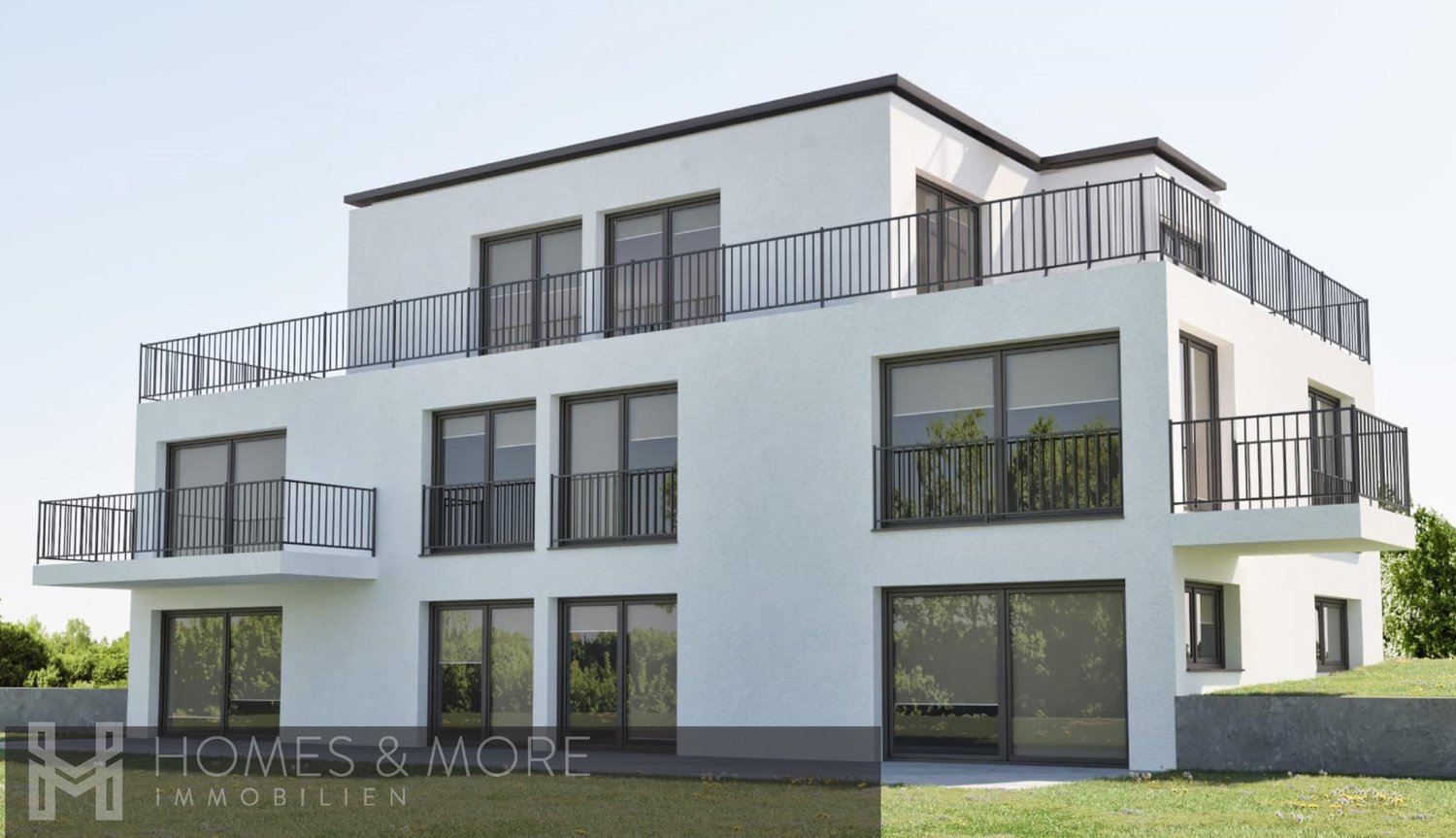 MODERNES WOHNEN IN RUHIGER UND IDYLLISCHER LAGE - Aussenansicht