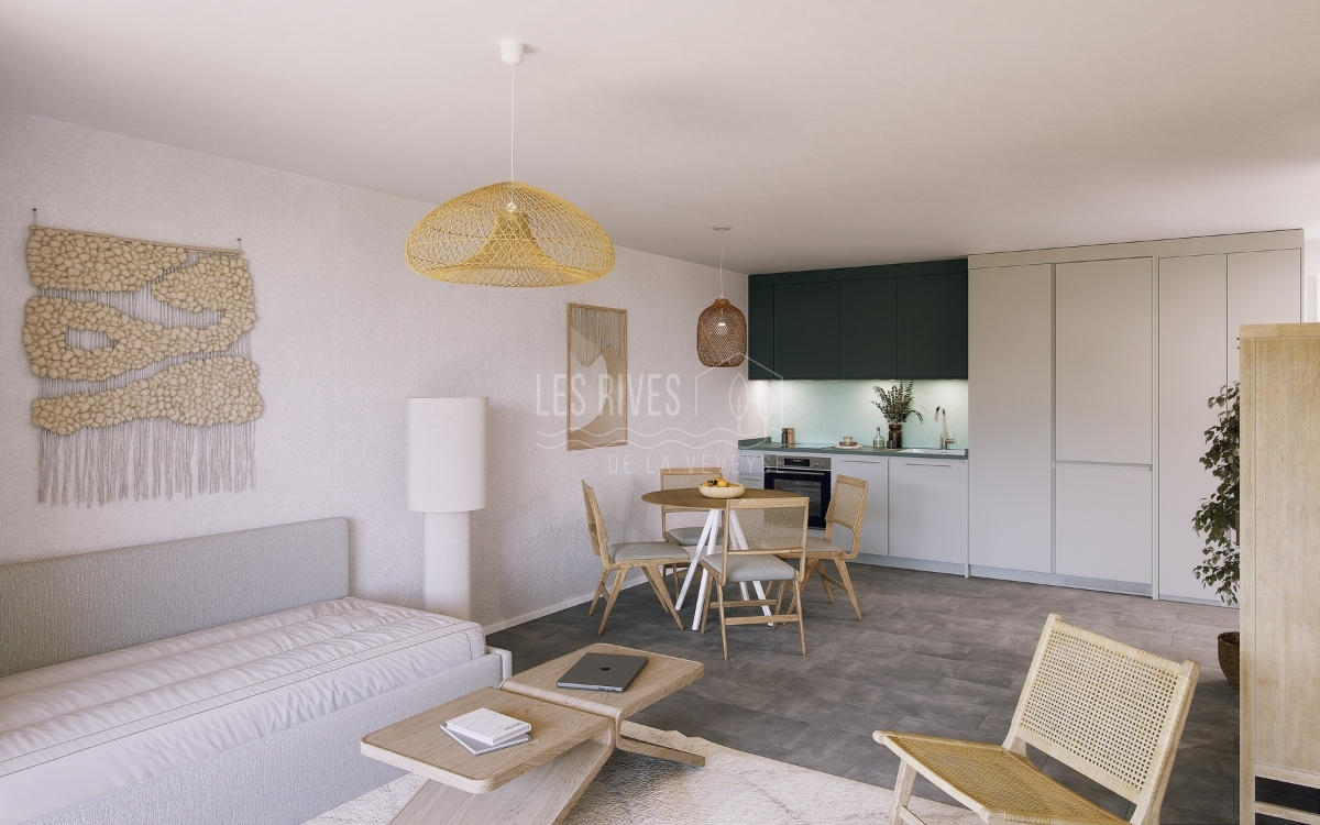 Studio neuf, lumineux et fonctionnel avec balcon - Bild 3