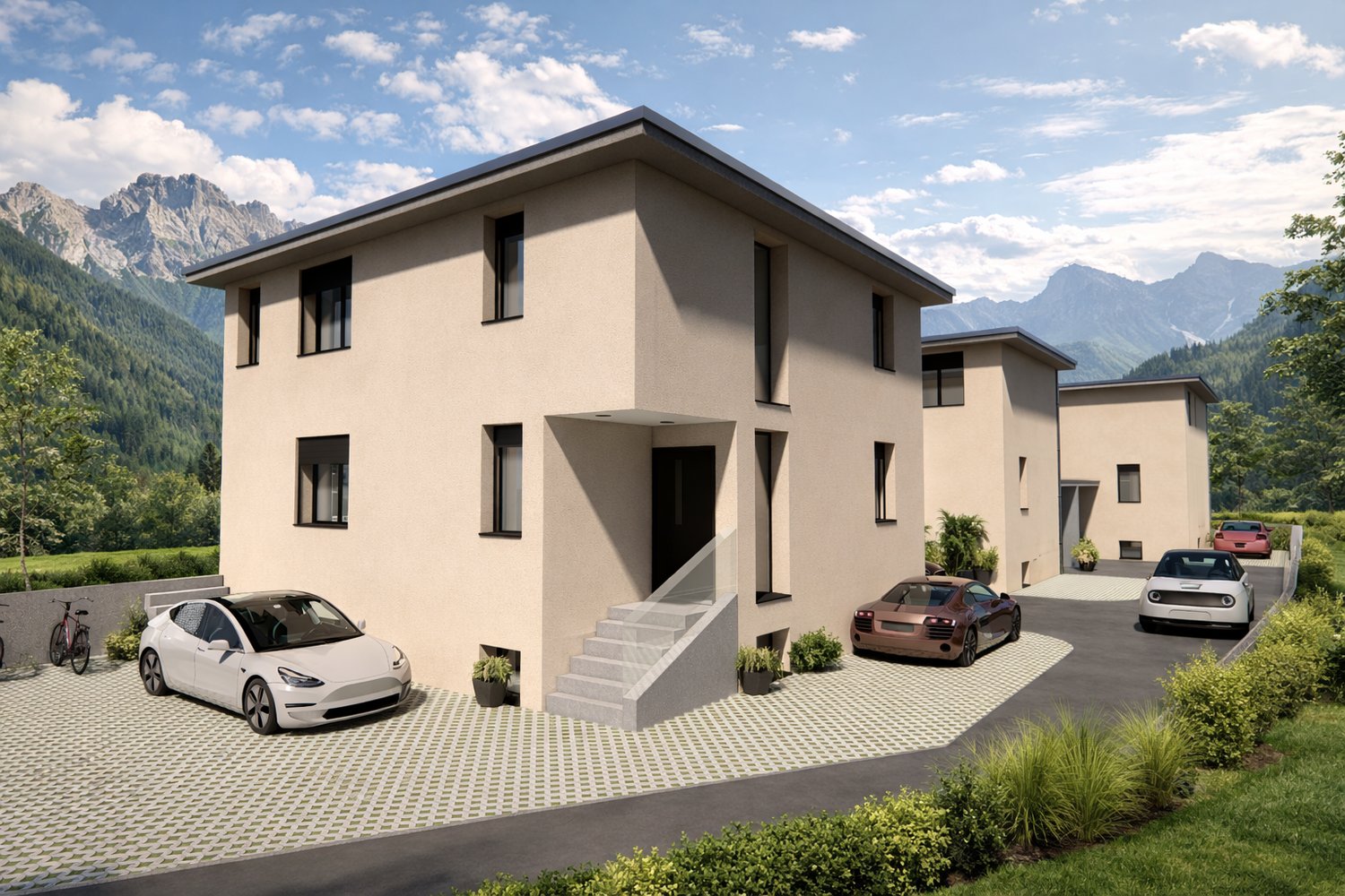 NUOVO PROGETTO: MODERNA CASA BIFAMILIARE -  Bild 1