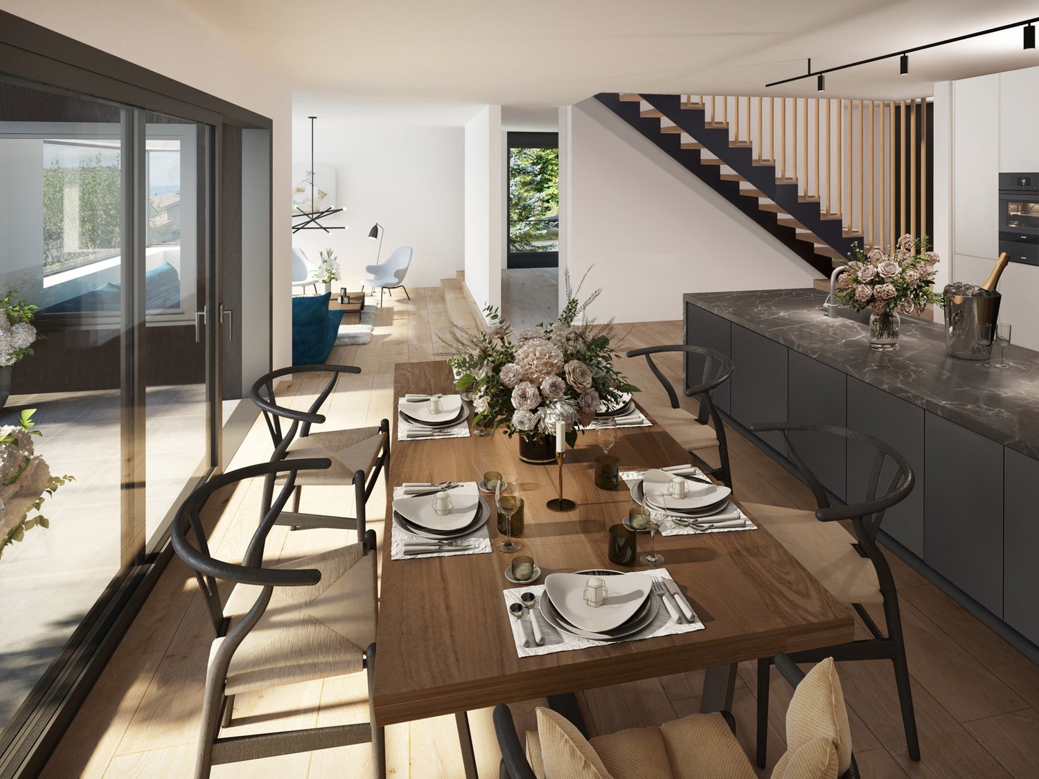 Ihr neues Zuhause in Schenkon  - Platz für die ganze Familie - Essen / Wohnen