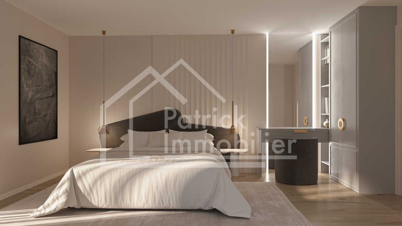 4.5 pièces neuf avec balcon de 32 m² à Courtepin - chambre