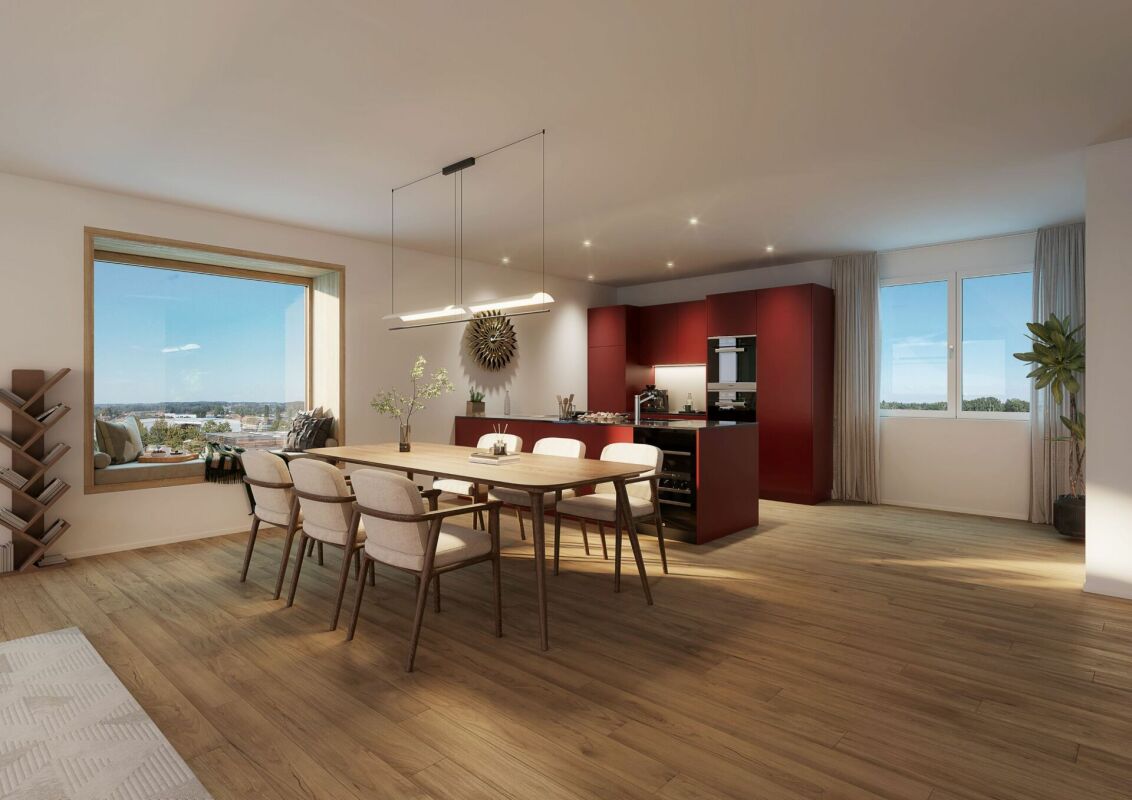 Neubauprojekt «Fliedergarten» - modernes Wohnen mit Stil und Nachhaltigkeit - hochwertige Garten-Maisonette - Bild 10