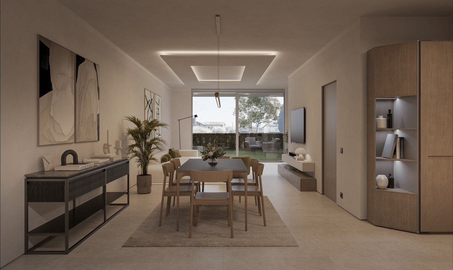 NUOVA E MODERNA VILLETTA 4.5 LOCALI CON GIARDINO A COLDRERIO - Bild 1