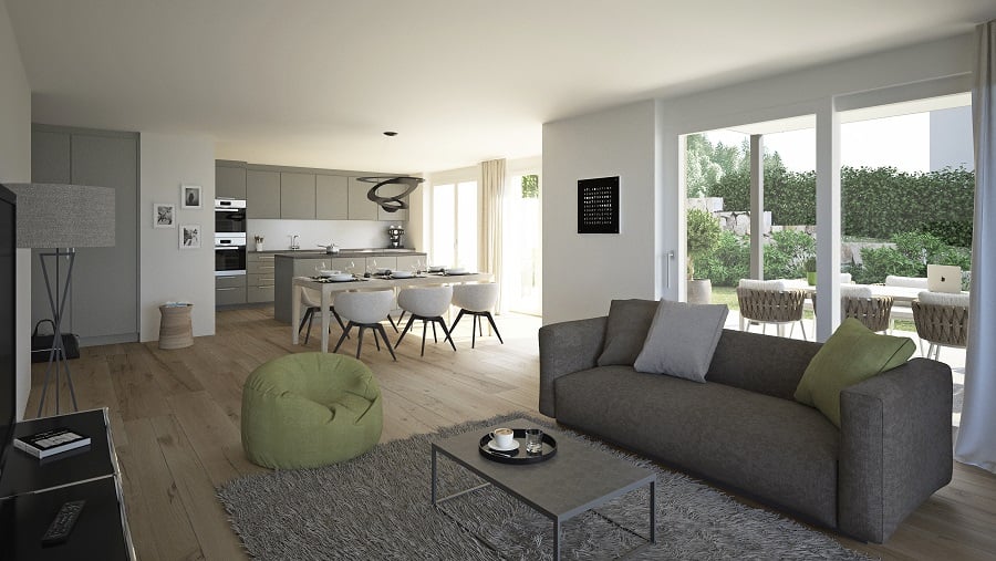 4.5-Zimmerwohnung 1. OG mit sonnigem Balkon im Rodacher - Bild 4