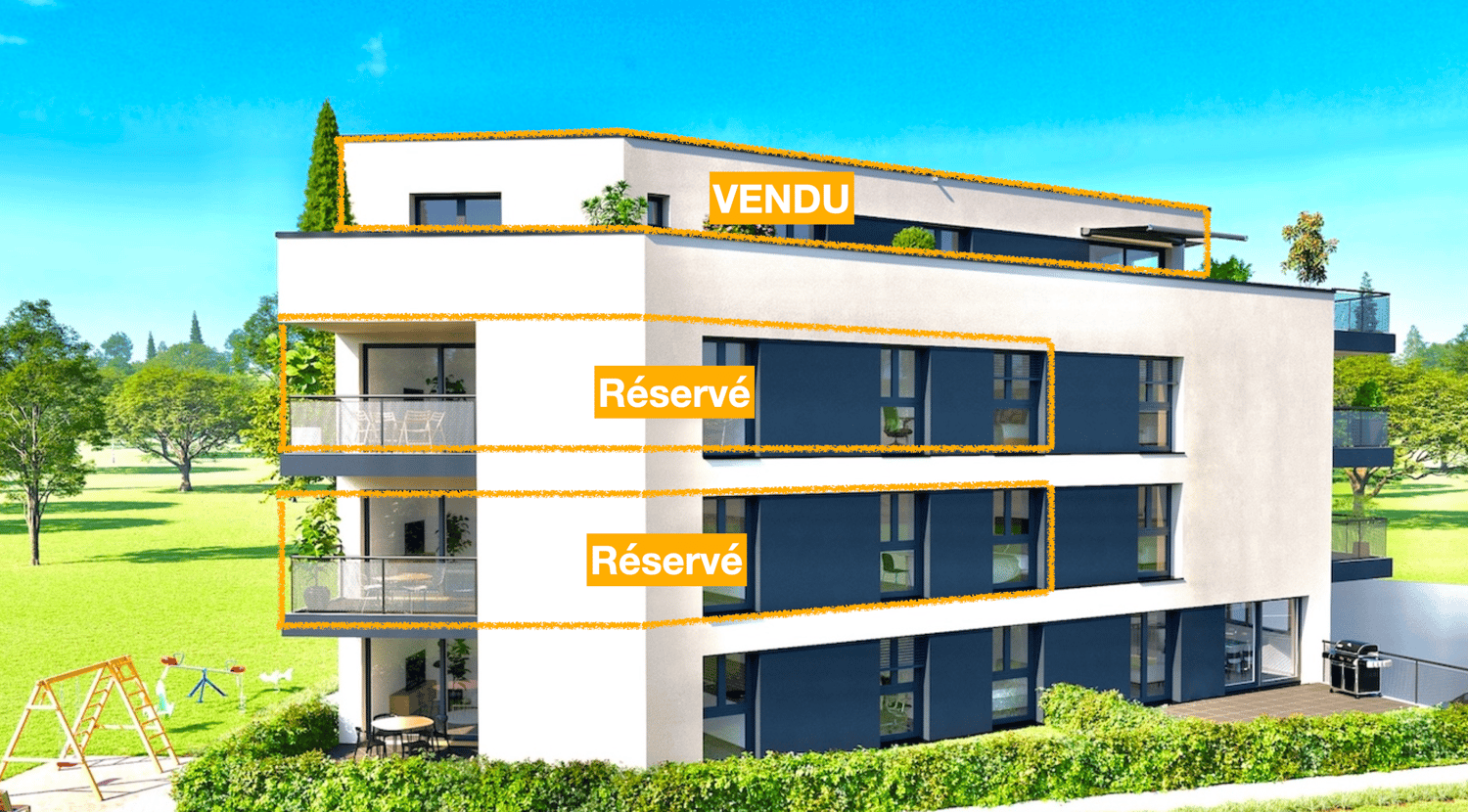 Magnifique Appartement de 4,5 pièces avec 2 places de parc à Attalens (A21) -  Bild 2