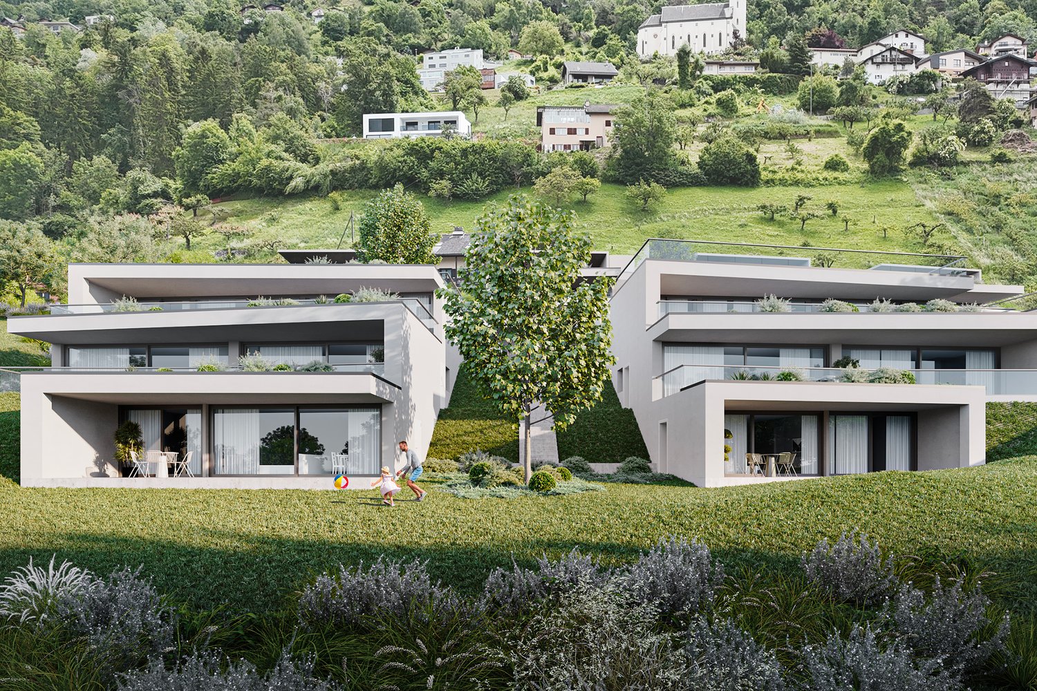 Appartement 2.5 pièces à vendre à Salins (Lot E01) -  Bild 3