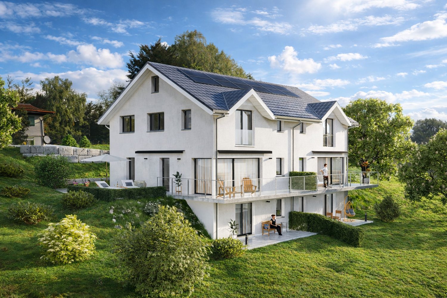 Construction de 2 villas avec une magnifique vue - Bild 2