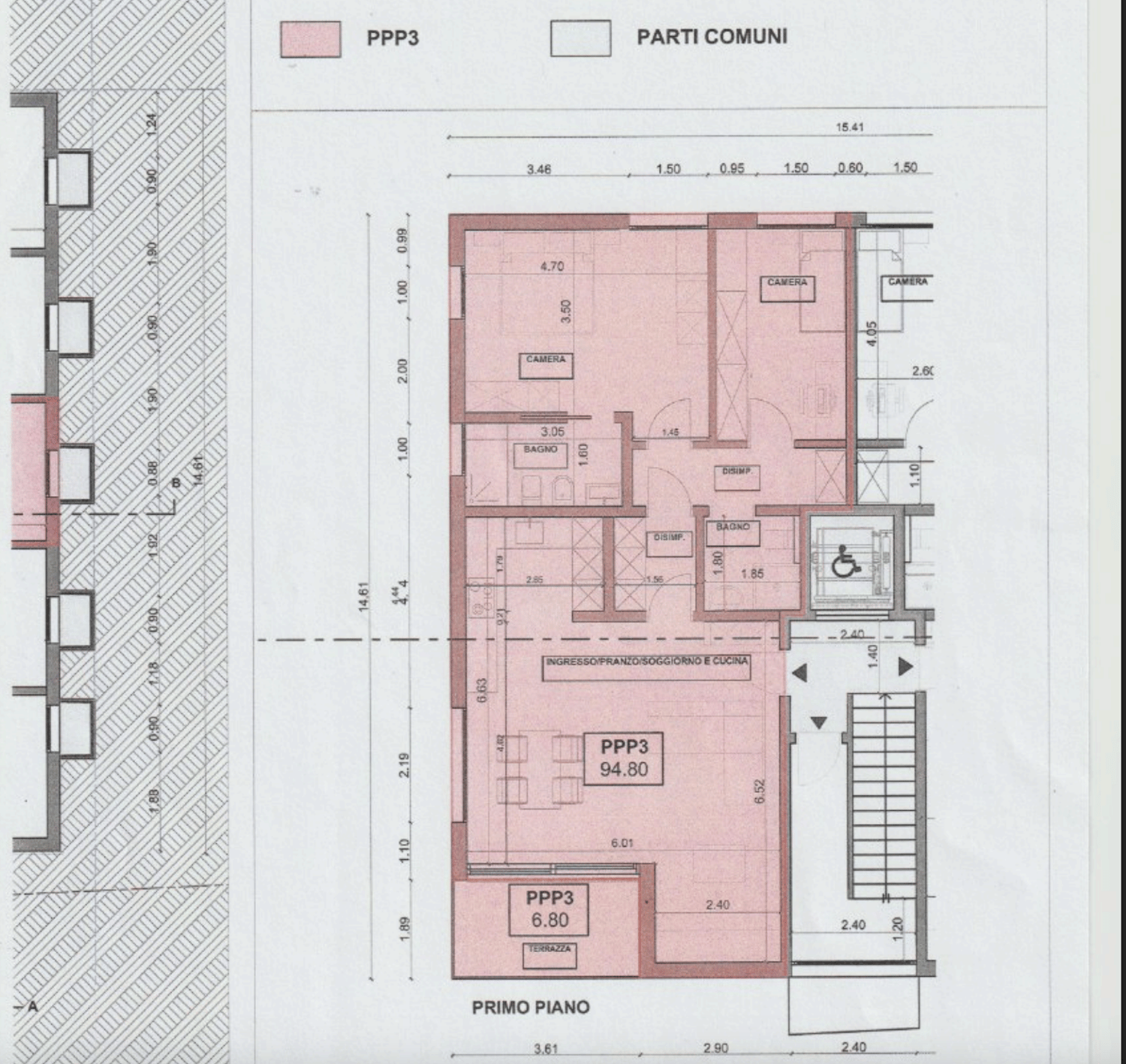 NUOVO E MODERNO 3.5 LOCALI AL PRIMO PIANO A  LIGORNETTO -  Bild 4