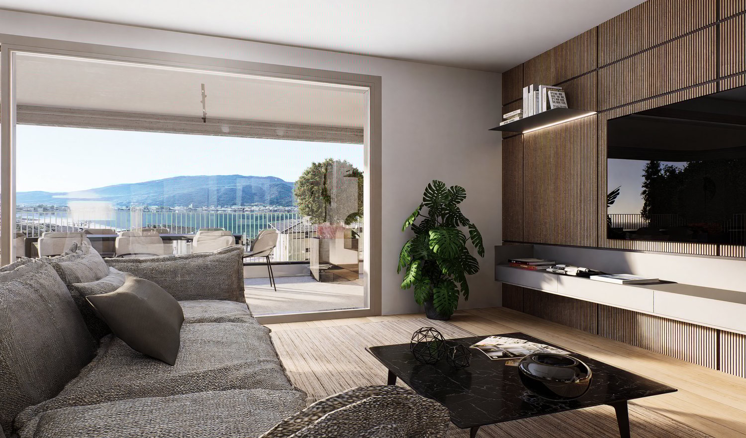 ESCLUSIVO 3.5 LOCALI CON VISTA LAGO GIARDINO E FINITURE DI PREGIO A CAPOLAGO -  Bild 8