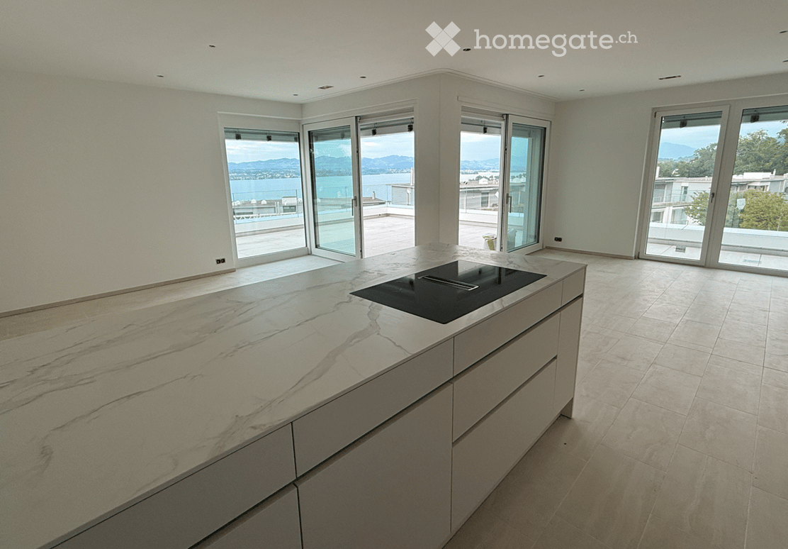 Luxus über dem See: 4.5-Zi. Neubau-Attika, Privatlift, Klimatisierung, Smart Home & edles Design -  Bild 3
