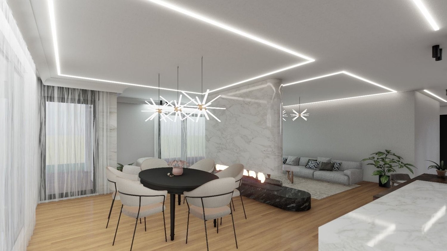 Neubau 6.5-Zi.-Doppeleinfamilienhaus mit Terrasse in Horriwil -  Bild 5