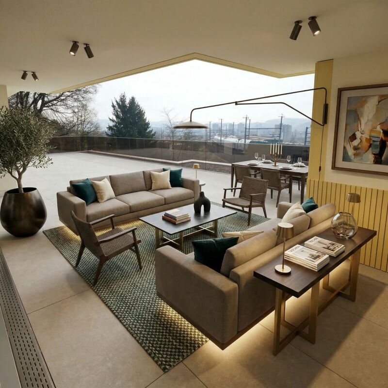 Exklusive 5.5-Zimmer-Terrassenwohnung in Umiken - Neubau 2024 - Bild 4