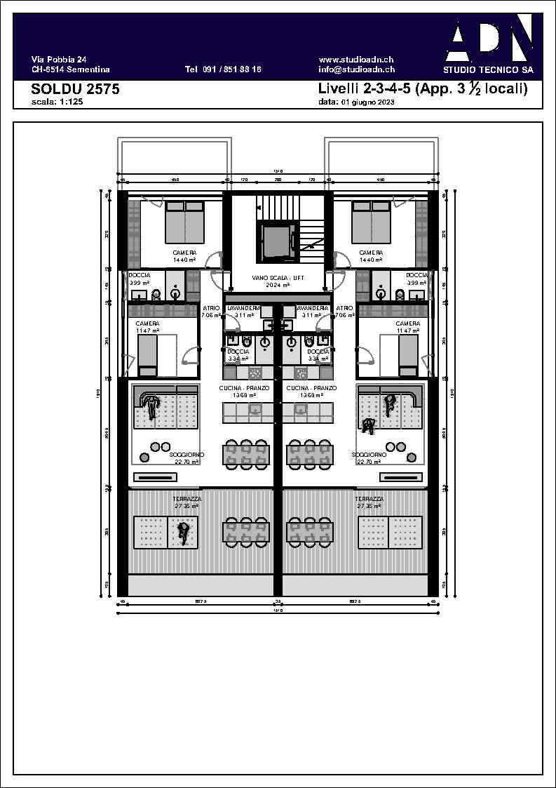 SOLDUNO - LOCARNO VENDESI APPARTAMENTI DI ALTO STANDING DA 3 1/2 e 4 1/2 LOCALI -  Bild 13