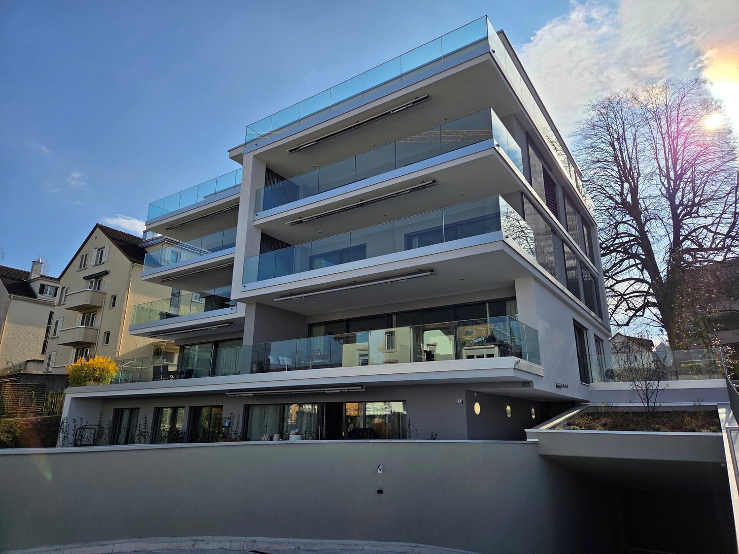 Attraktive 4.5-Zimmer-Wohnung mit Seeblick im "Lake Ville" Thalwil - Aussenansicht