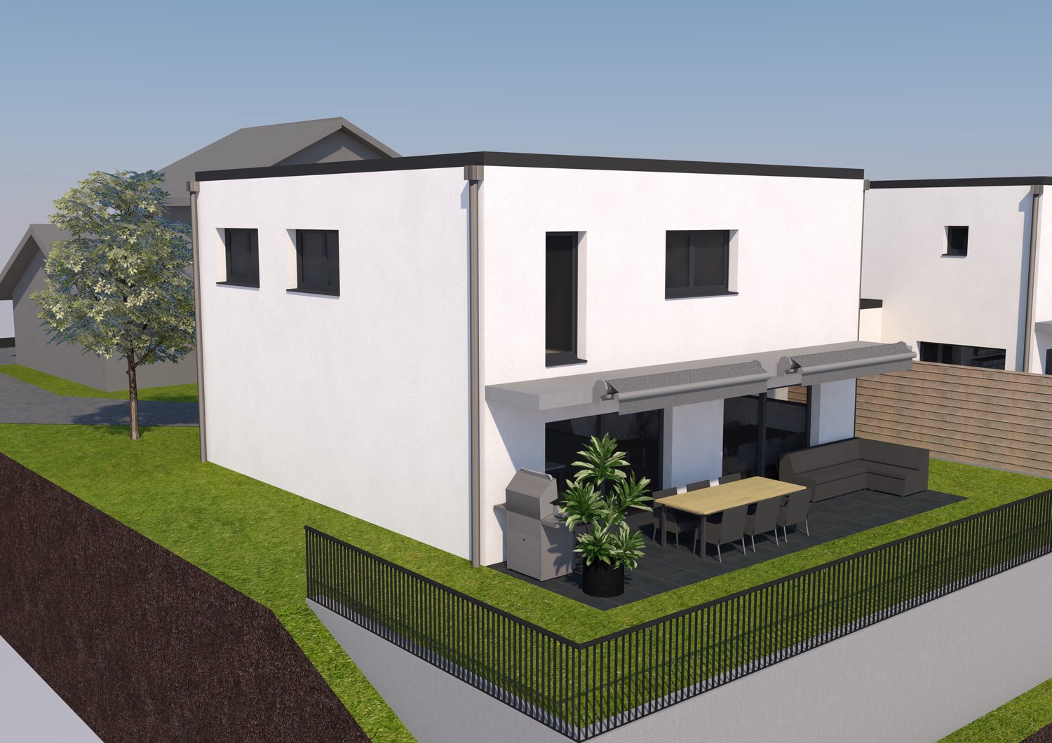 Modernes 5.5-Zimmer-Einfamilienhaus mit Garage und Terrasse in Oensingen - Bild 2