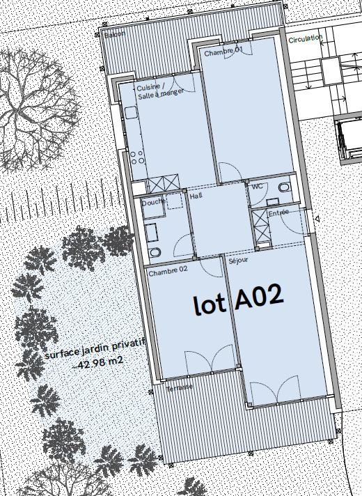 Promotion à Ecuvillens - Lot A02