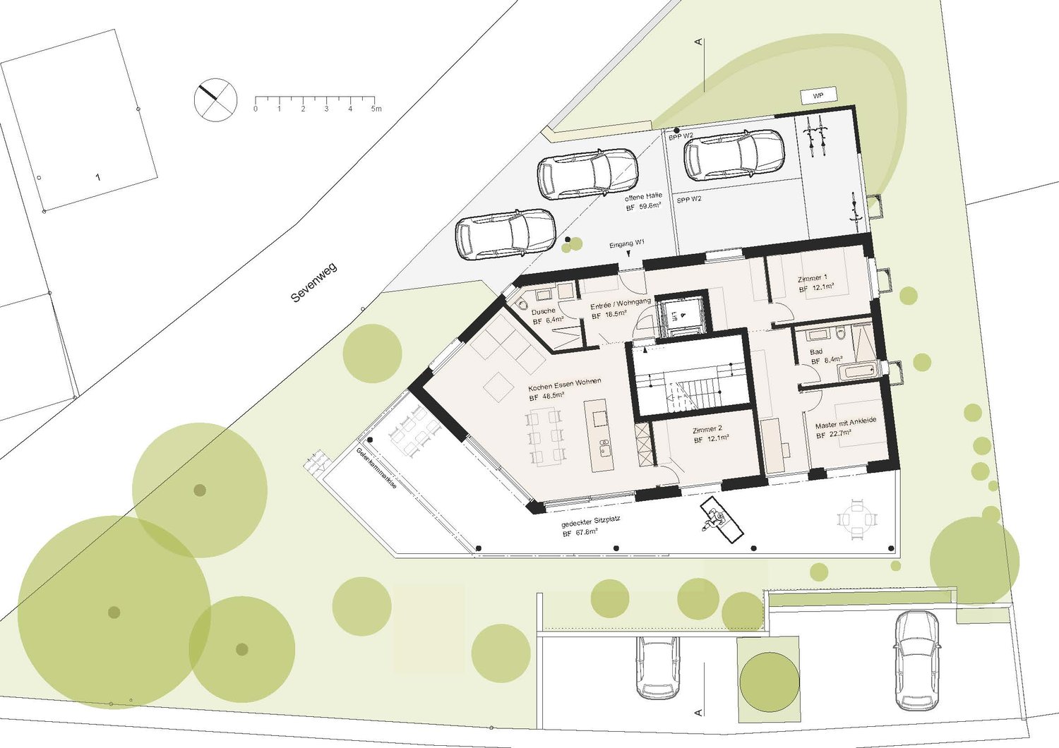 Elegante Gartenwohnung mit unverbaubarer Panorama-Fernsicht -  Bild 8