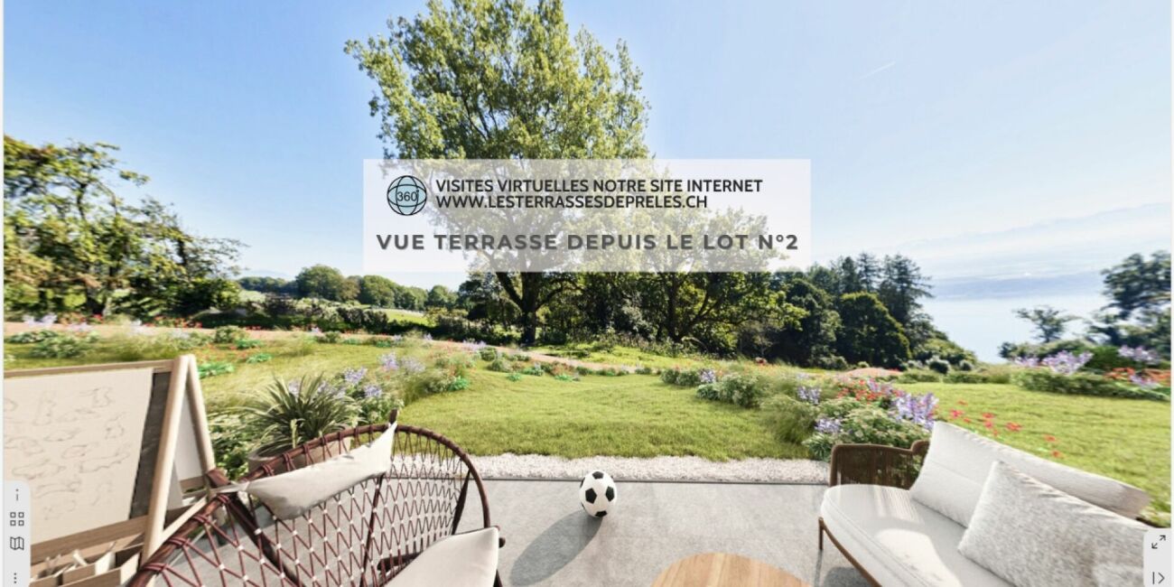 Derniers 4,5 pièces neufs avec terrasse, jardin et vue sur le lac - Bild 2