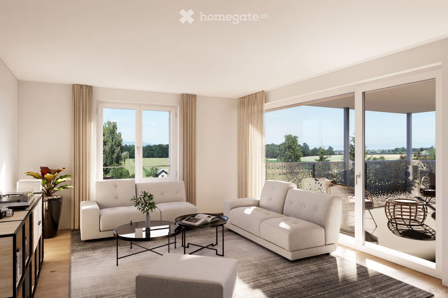 Grosszügige 4.5-Zimmer-Naubauwohnung mit Seesicht – modern, ruhig und nachhaltig - Bild 3