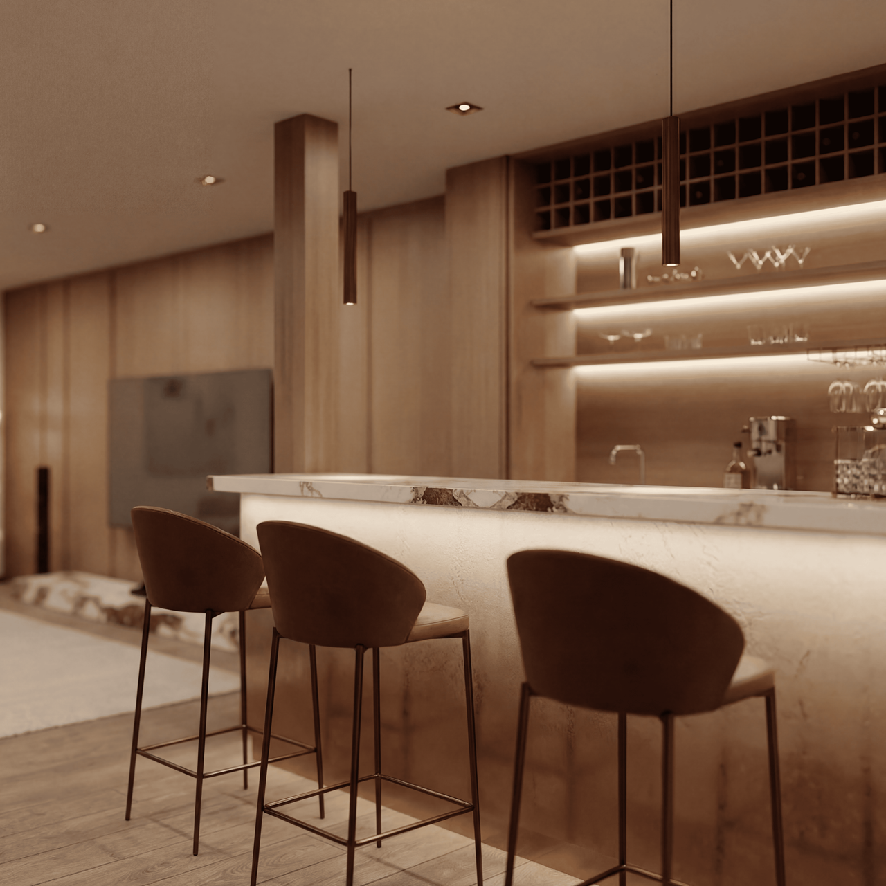 Rigaud 8, Chêne-Bougeries | 2 villas contemporaines de haut standing - Bild 5