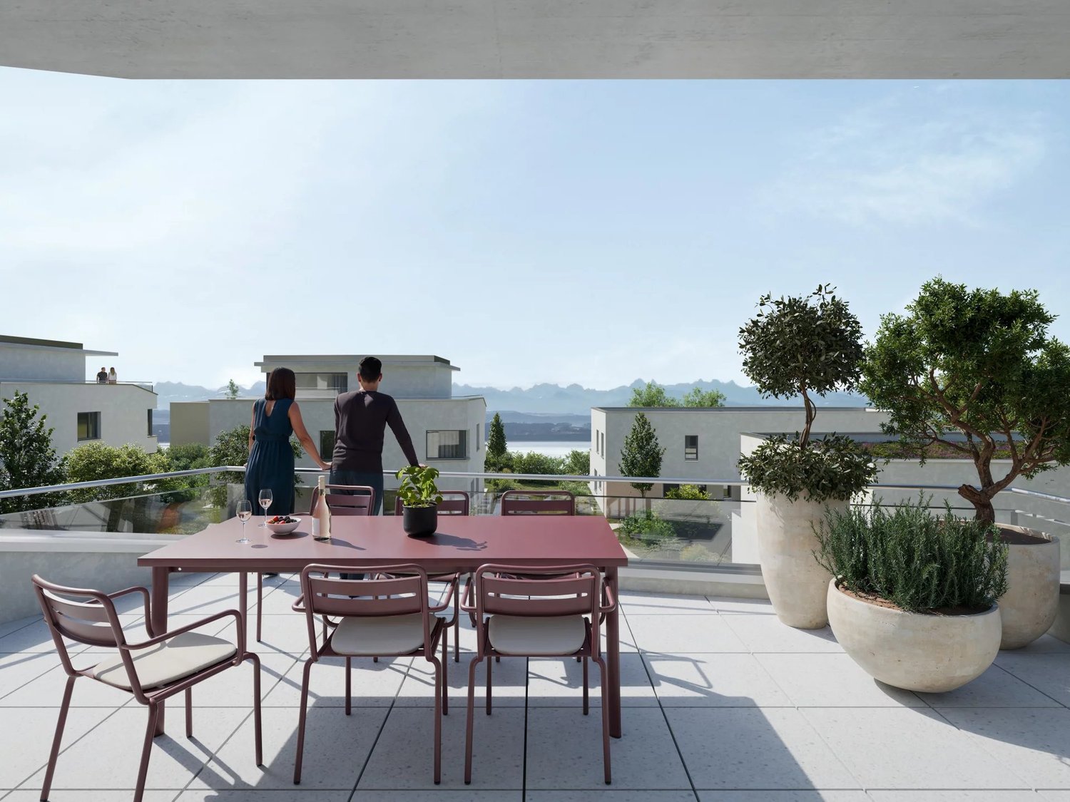 Les Capites - Triplex de 5,5 pièces avec jardin -  Bild 4