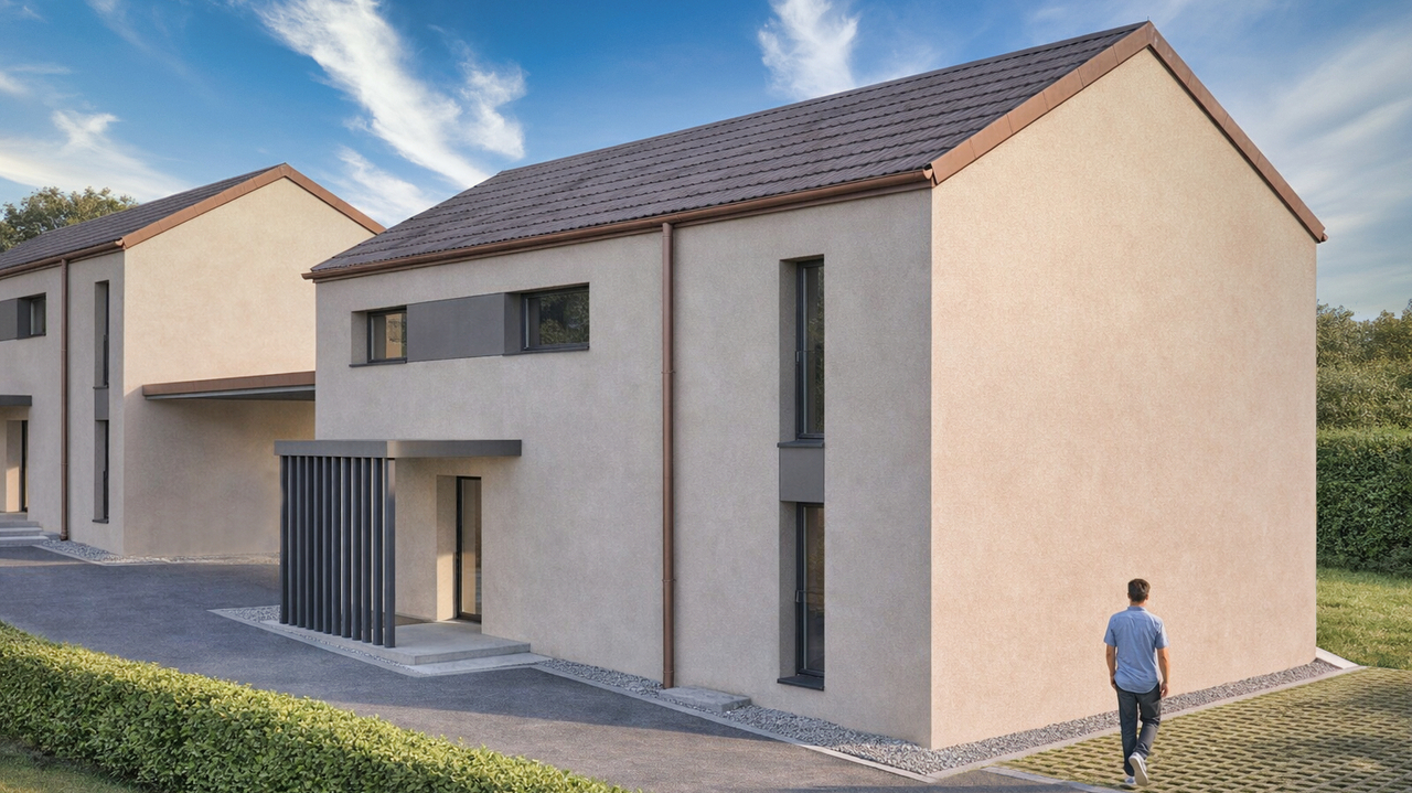 2 villas familiales neuves à Vesin (Cugy) / FR - Bild 4