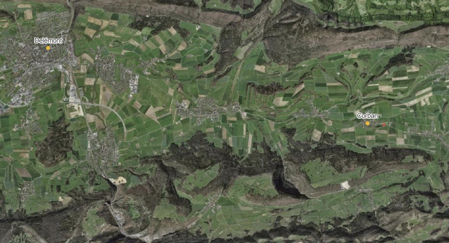 3,5 pièces vis-à-vis nature et cours d'eau - Corban - Appartement sur plan - Bild 7