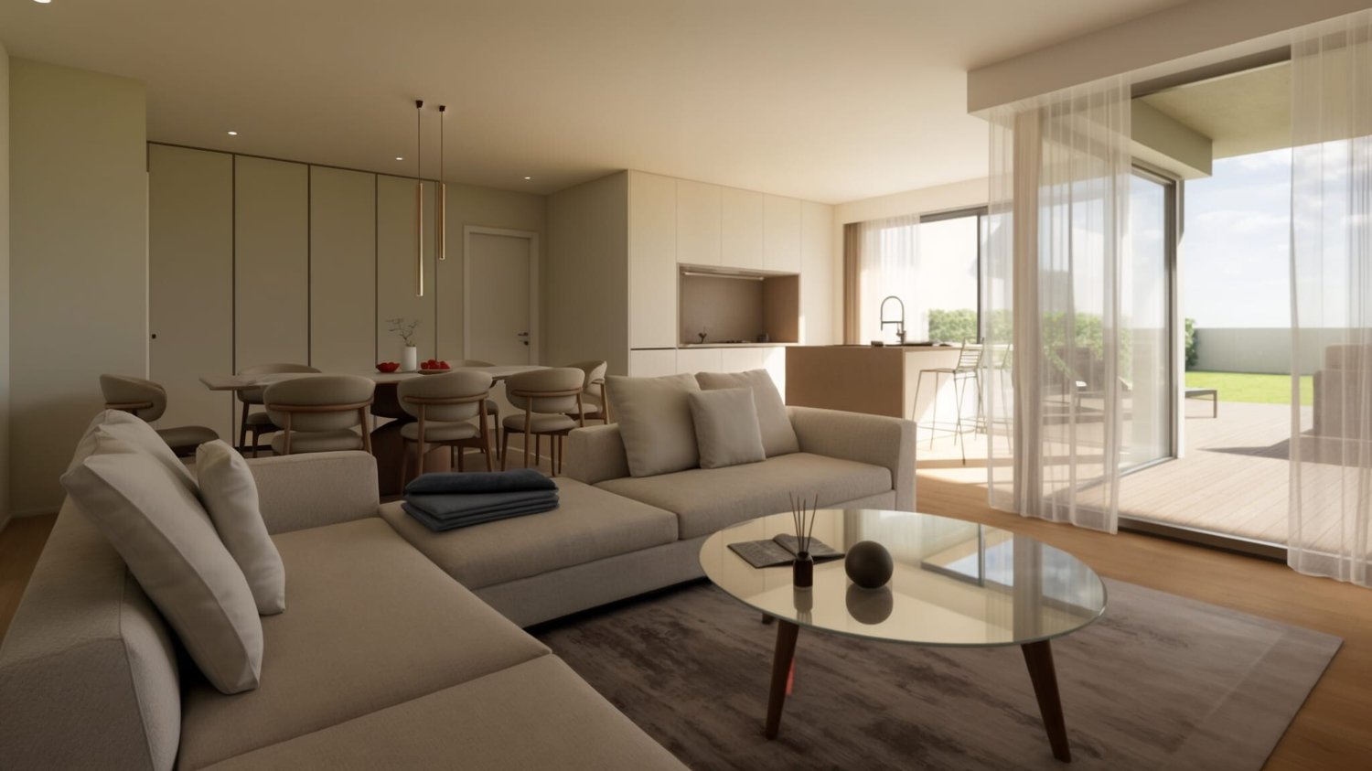 MODERNO 3.5 DI NUOVA EDIFICAZIONE CON TERRAZZA A RIVERA -  Bild 1