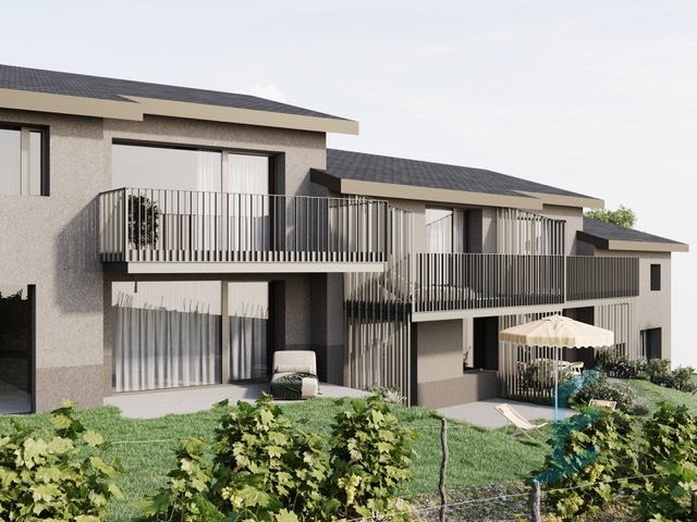 Superbe appartement 4 ½ pièces dans un projet de 7 unités à Villa - Résidence St-Charles - Immeuble / St-Charles Residence - Gebäude / Résidence St-Charles - Building