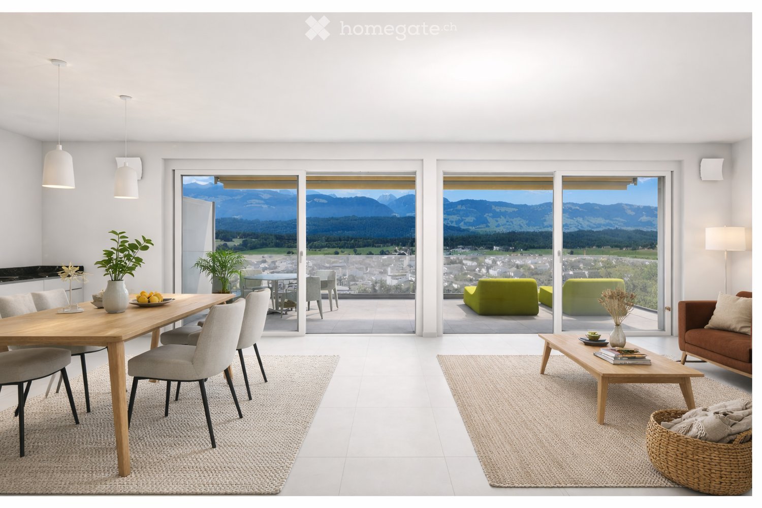 Traumhafte 3.5-Zimmer-Wohnung mit Fernsicht - Bild 2