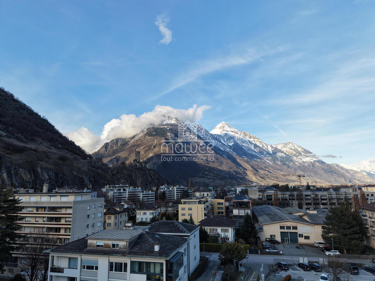 VOTRE APPARTEMENT AVEC VUE SUR LE CHATEAU DE LA BATIAZ - Bild 5