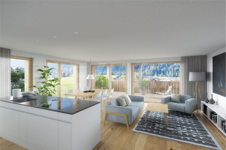 Nachhaltiges Wohnen Garglas.ch - 3½-Zimmer-Wohnung F8 mit Anteil an Solarkraft -  Bild 4