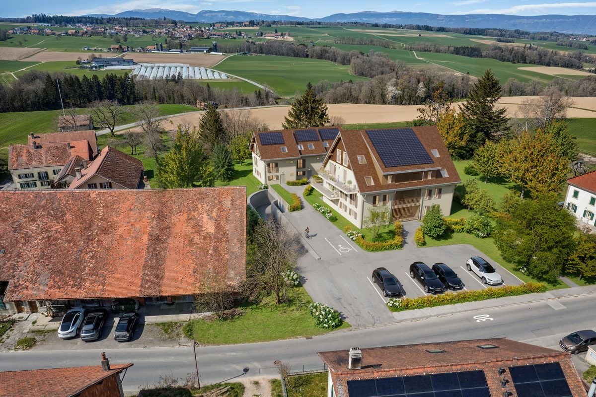 Permis en force ! Maison contiguë avec beau dégagement -  Bild 3