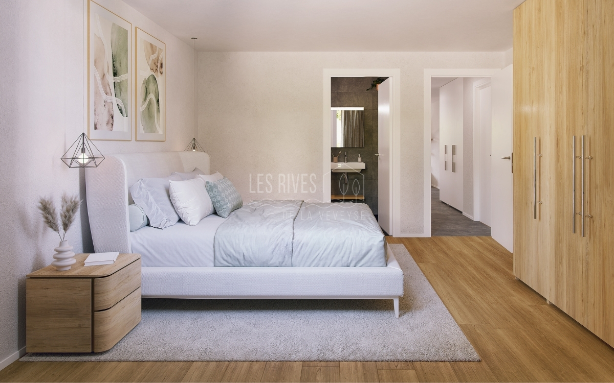 Châtel-Saint-Denis - 3.5 pièces traversant 90 m² - Dernier étage - Bild 4