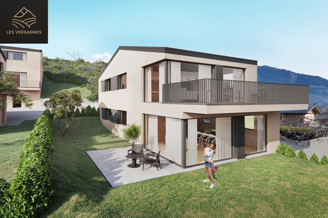 IMMEUBLE "LINEA" DE 2 APPARTEMENTS DE 3.5 PIÈCES À GRIMISUAT - Bild 1