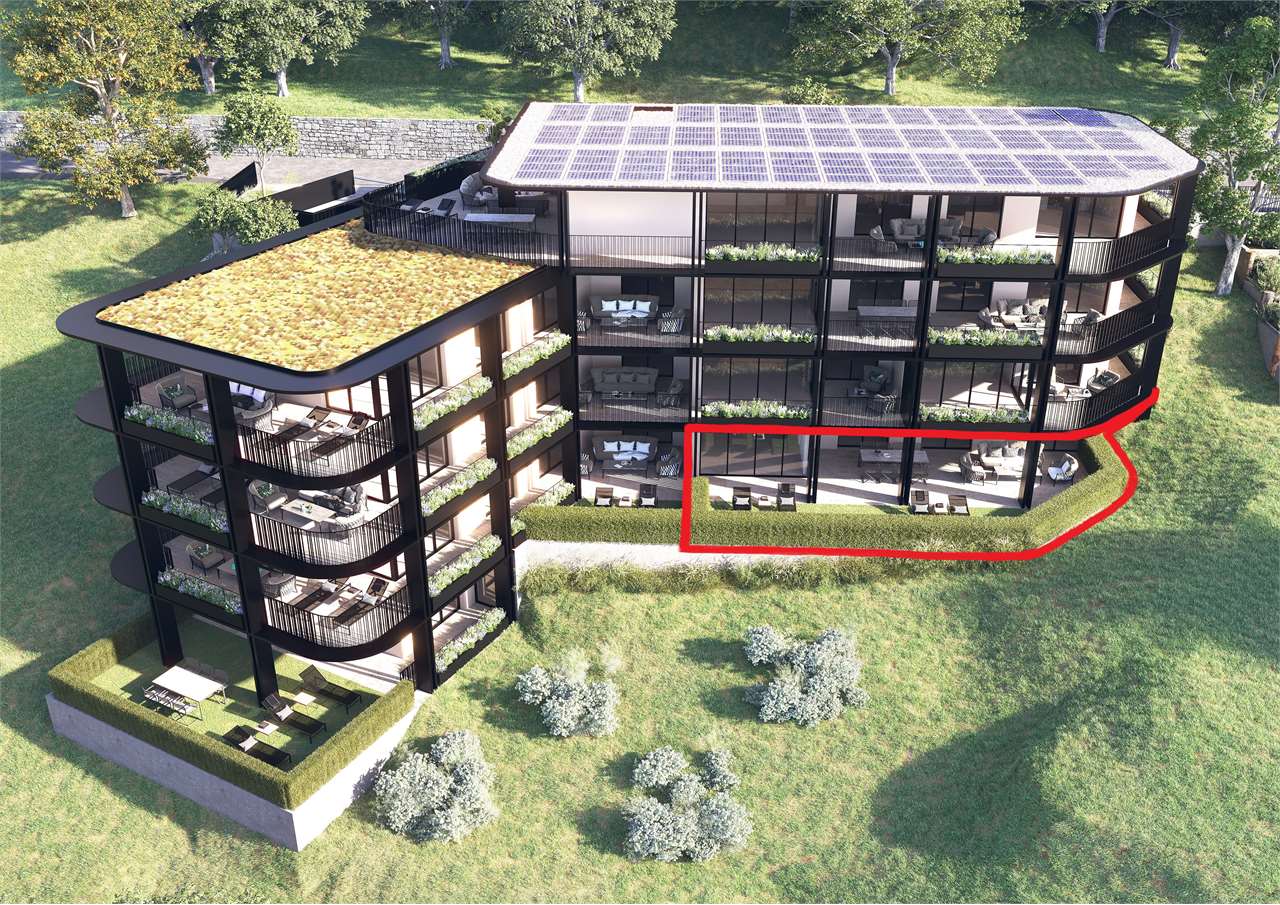 PPP3 - Prestigioso 4.5 Locali con Ampia Terrazza e Giardino Privato -  Bild 1