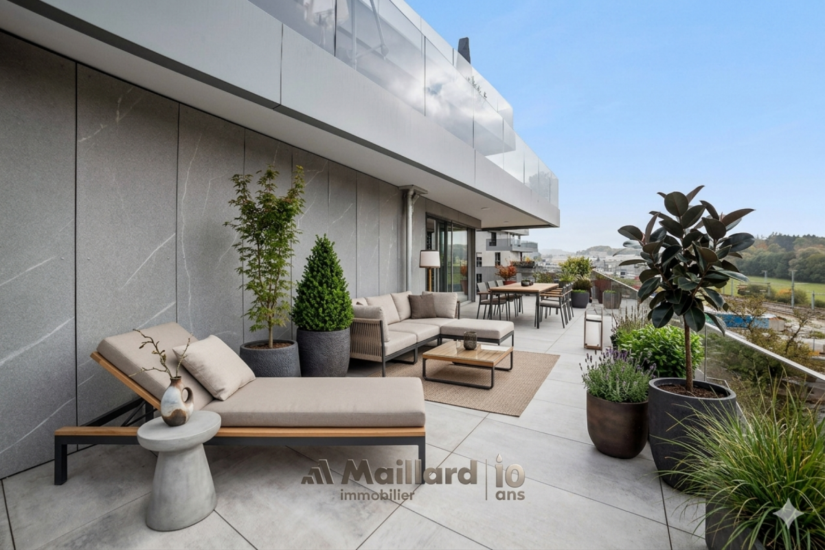 3.5 pièces d'exception - terrasse de 76m2 - hypothèque à 0.8% - Bild 2