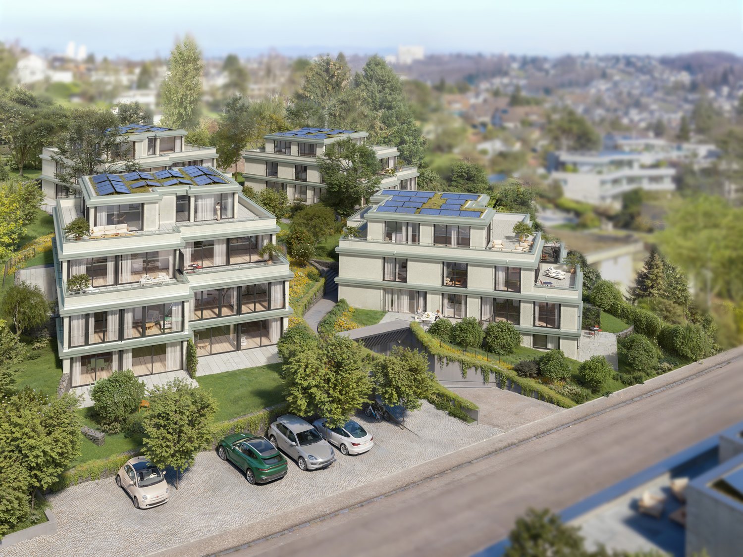 Neubauprojekt: Vier Höhen - Fürstenrain Oberwil (W-C5) - Bild 6